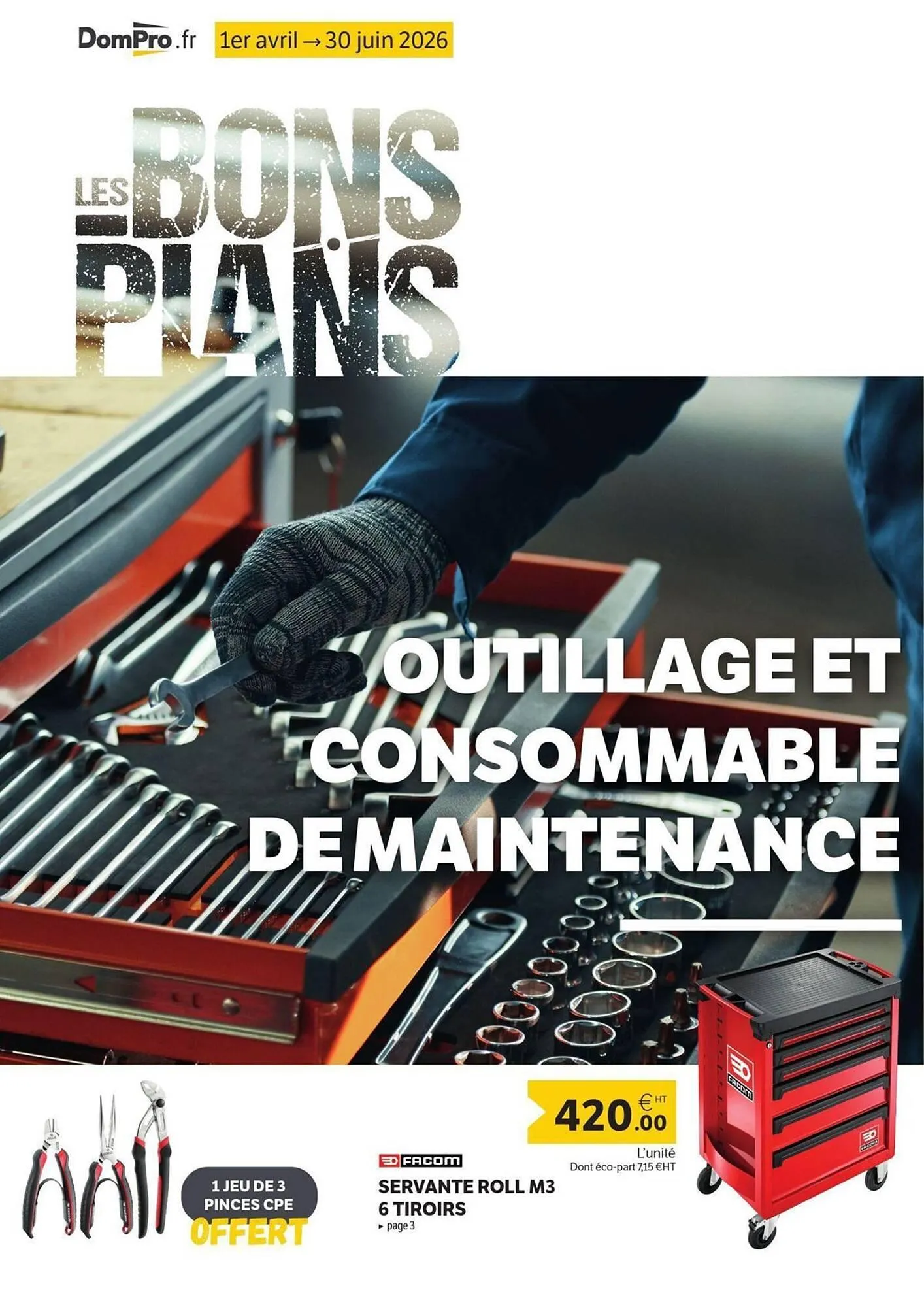 Catalogue DomPro du 5 mai au 30 juin 2026 - Catalogue page 1