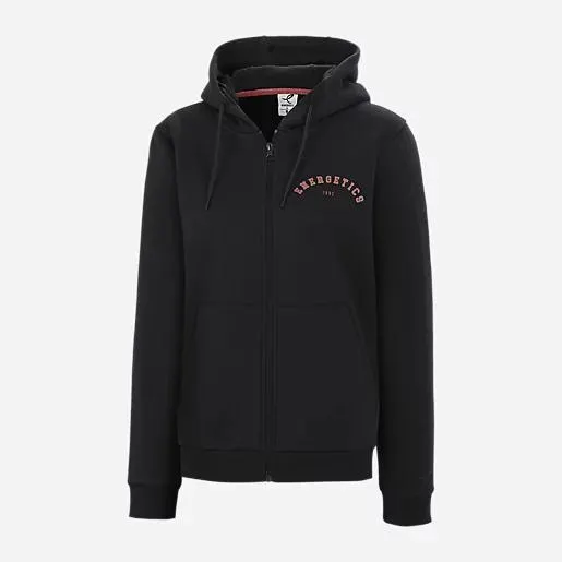 Sweatshirt zippé à capuche femme HAIMA 5 NOIR