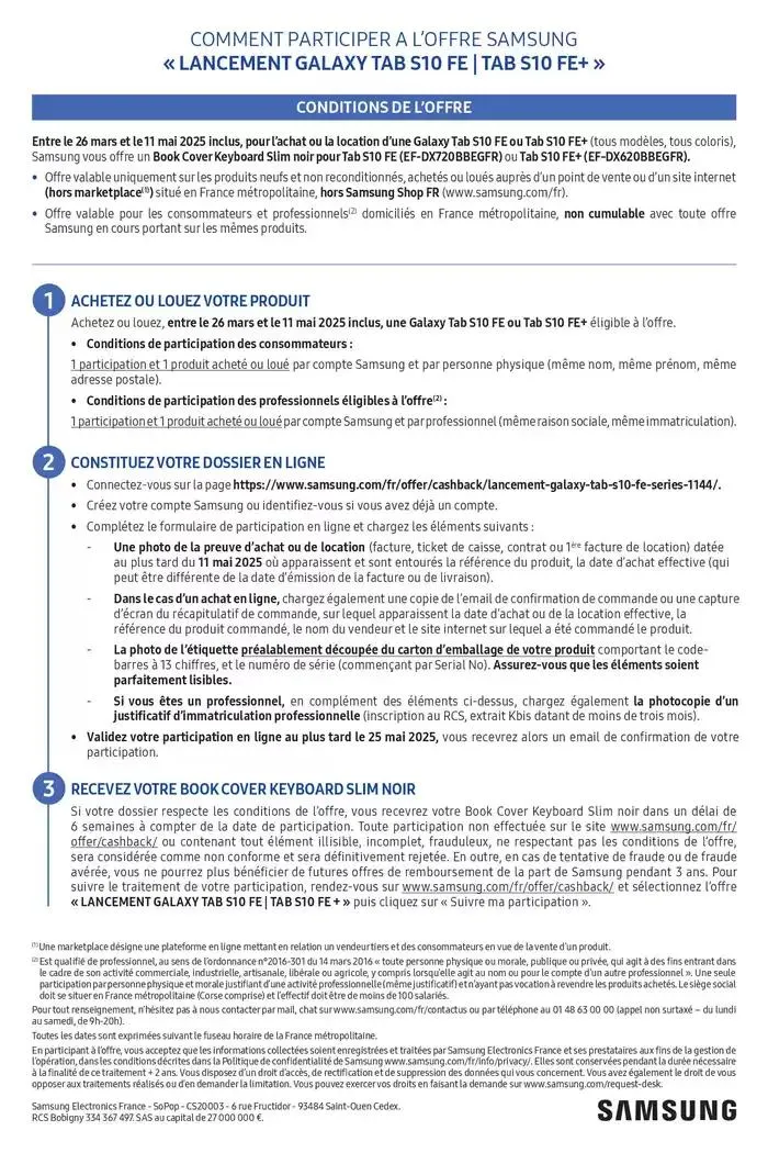 Book Cover Keaybord Slim offert du 10 avril au 11 mai 2025 - Catalogue page 2