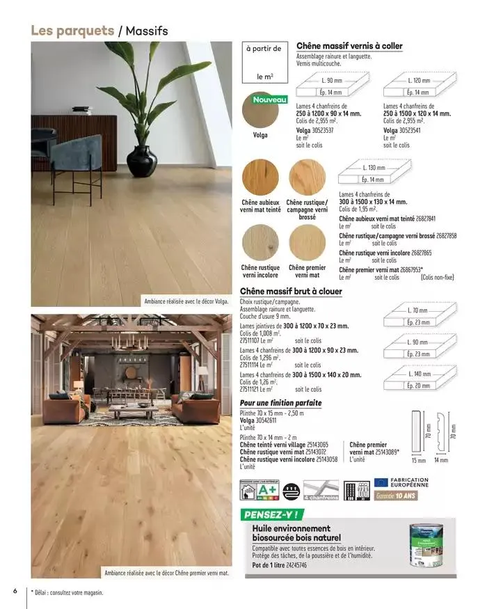 Aménagents Intérieurs 2025 du 1 janvier au 31 décembre 2025 - Catalogue page 6
