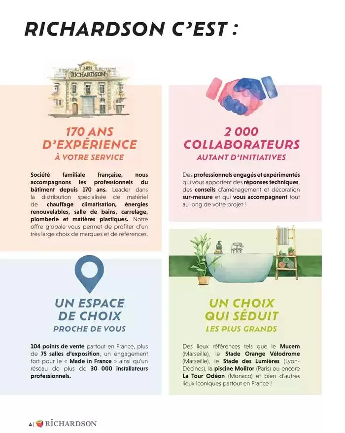 SALLE DE DE BAINS ET CARRELAGE 2025 du 11 avril au 31 décembre 2025 - Catalogue page 6