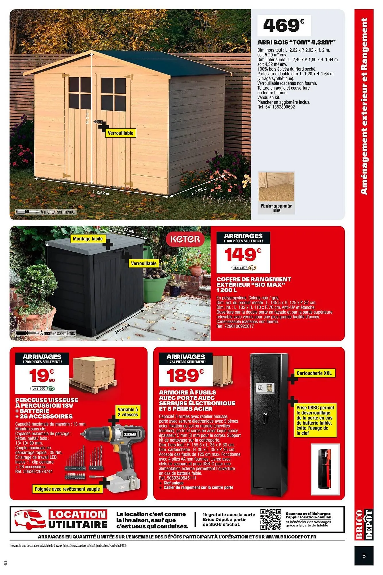 Catalogue Brico Dépôt du 12 septembre au 25 septembre 2025 - Catalogue page 5