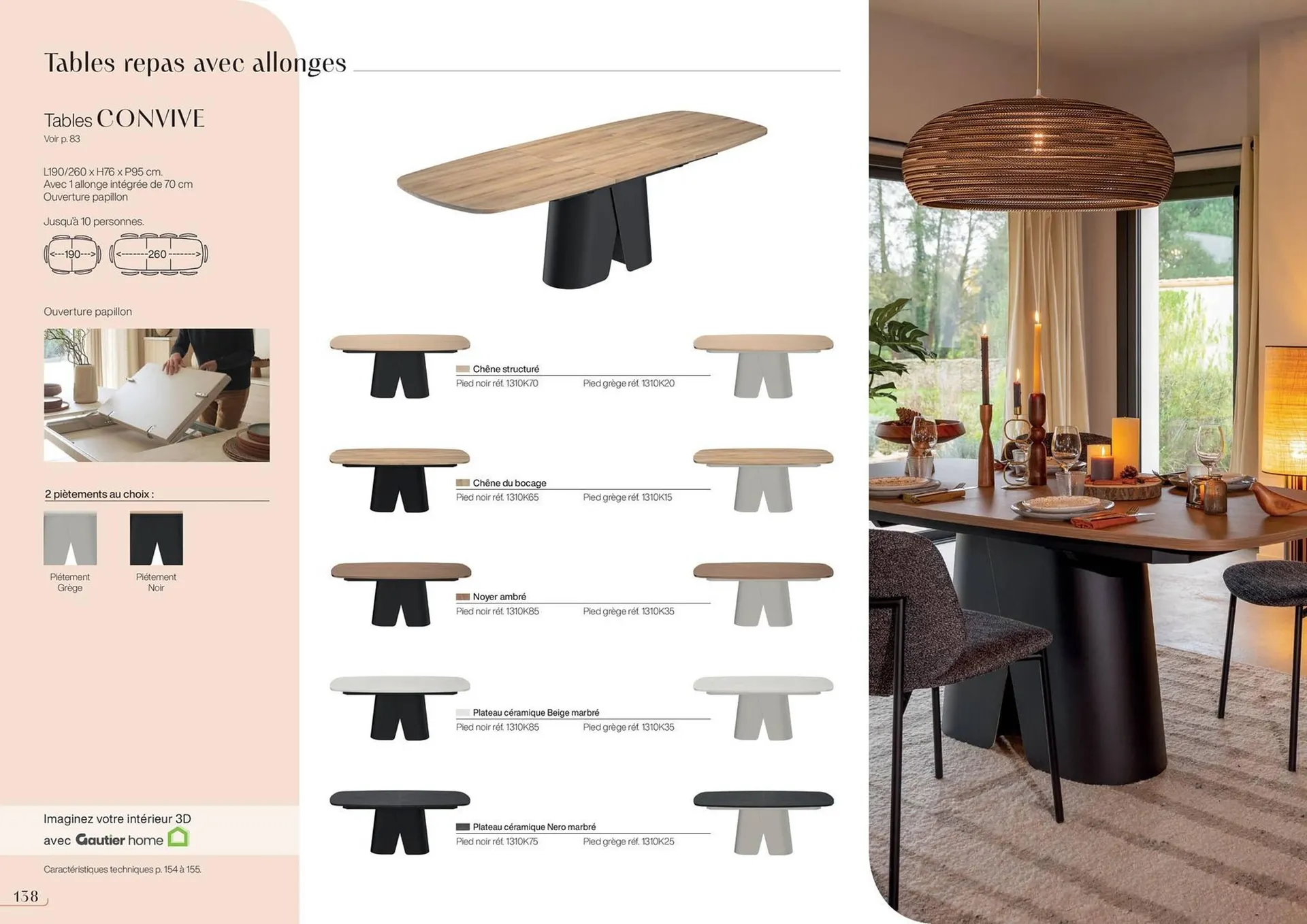 Catalogue Gautier du 19 septembre au 31 mai 2026 - Catalogue page 138