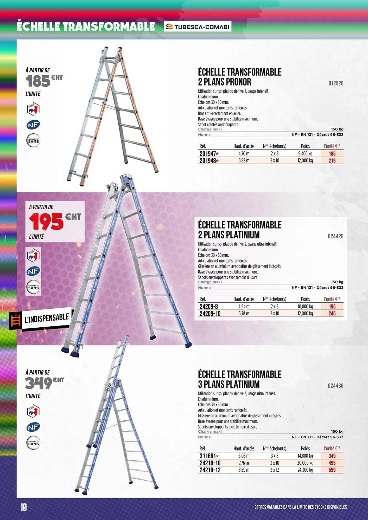 Catalogue Master Pro du 7 avril au 31 juillet 2025 - Catalogue page 10