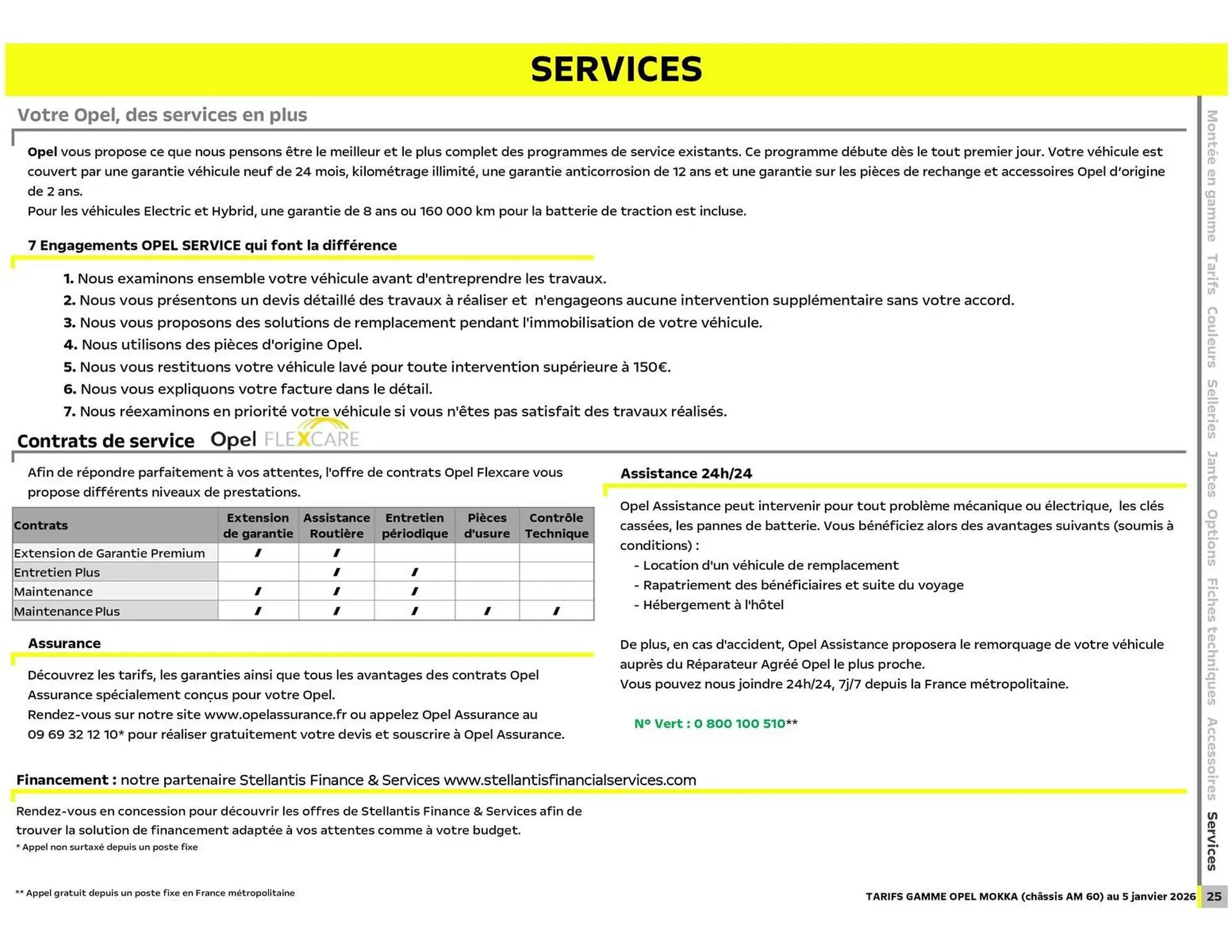 Catalogue Opel du 6 janvier au 6 janvier 2027 - Catalogue page 26