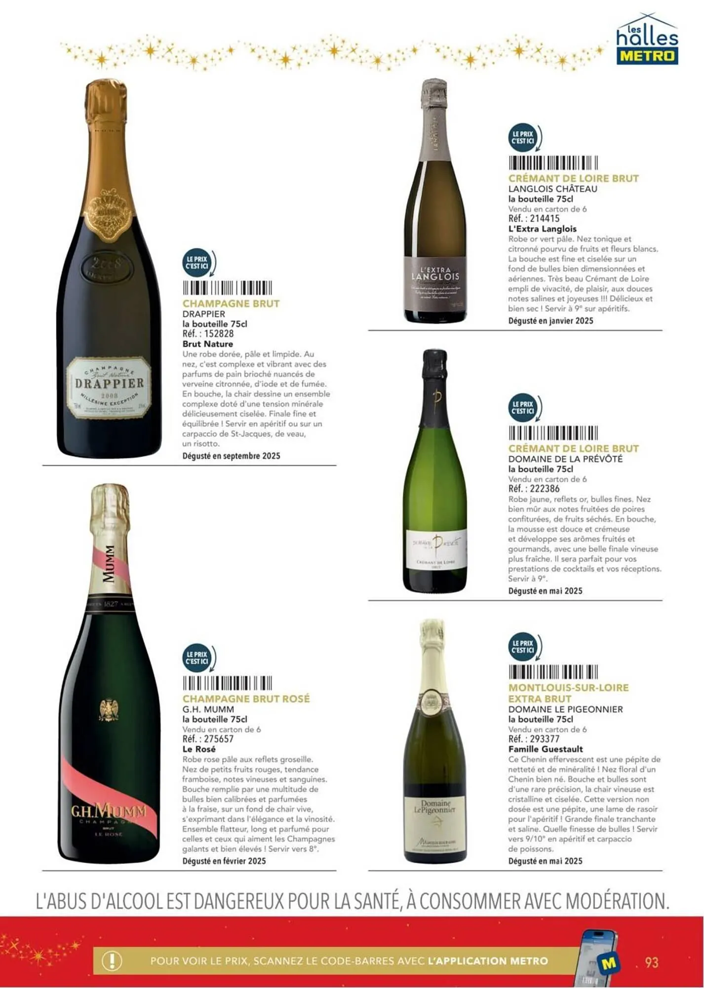 Catalogue METRO du 16 octobre au 31 décembre 2025 - Catalogue page 93