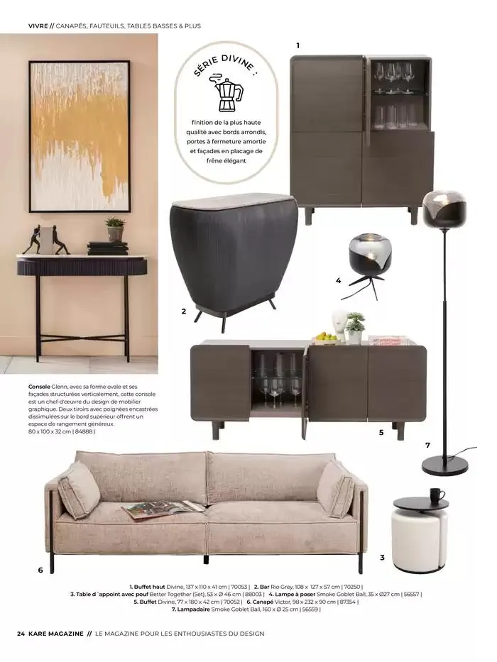 LE MAGAZINE POUR LES ENTHOUSIASTES DU DESIGN du 6 février au 31 décembre 2025 - Catalogue page 24