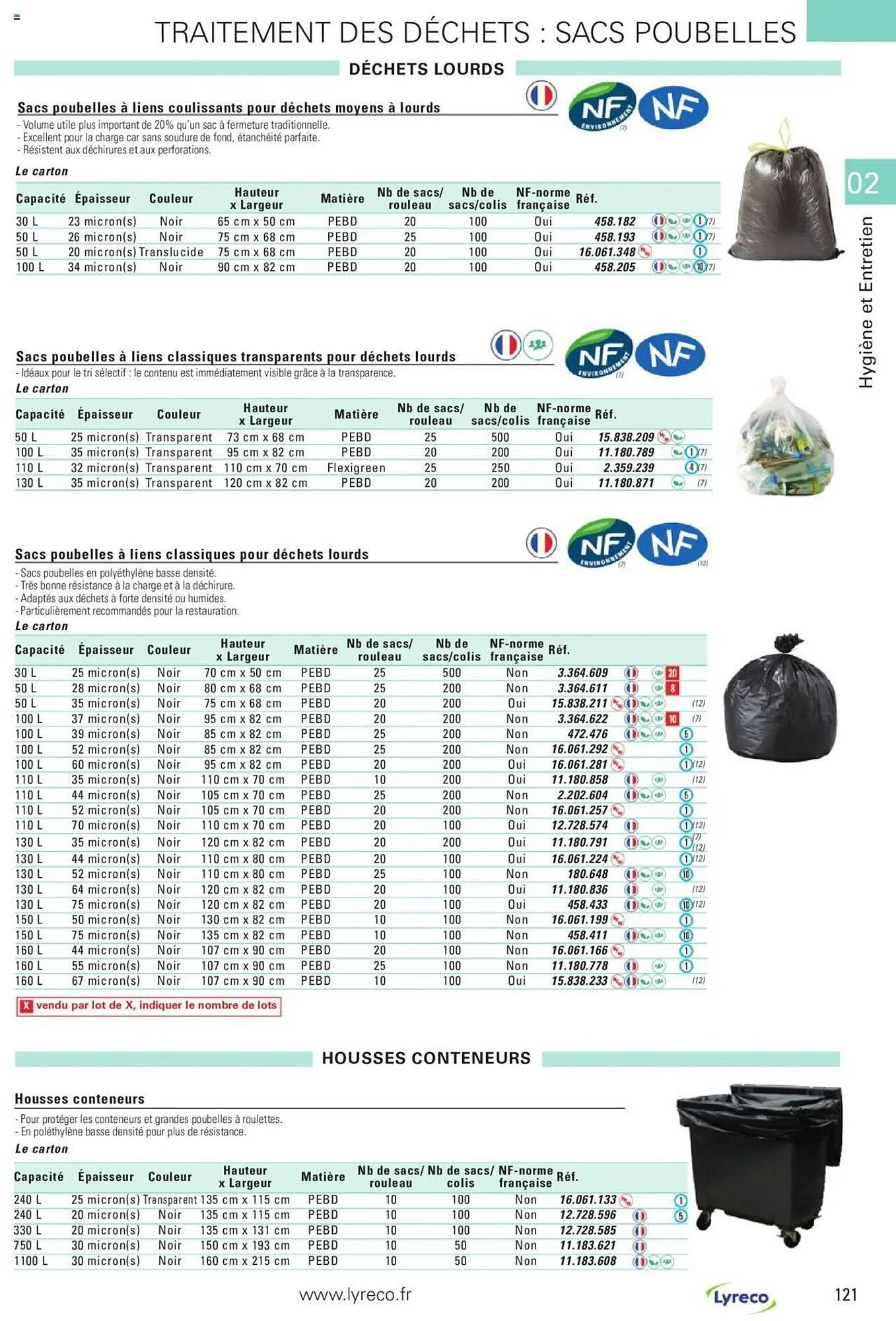 Catalogue Lyreco du 15 mai au 31 décembre 2023 - Catalogue page 121