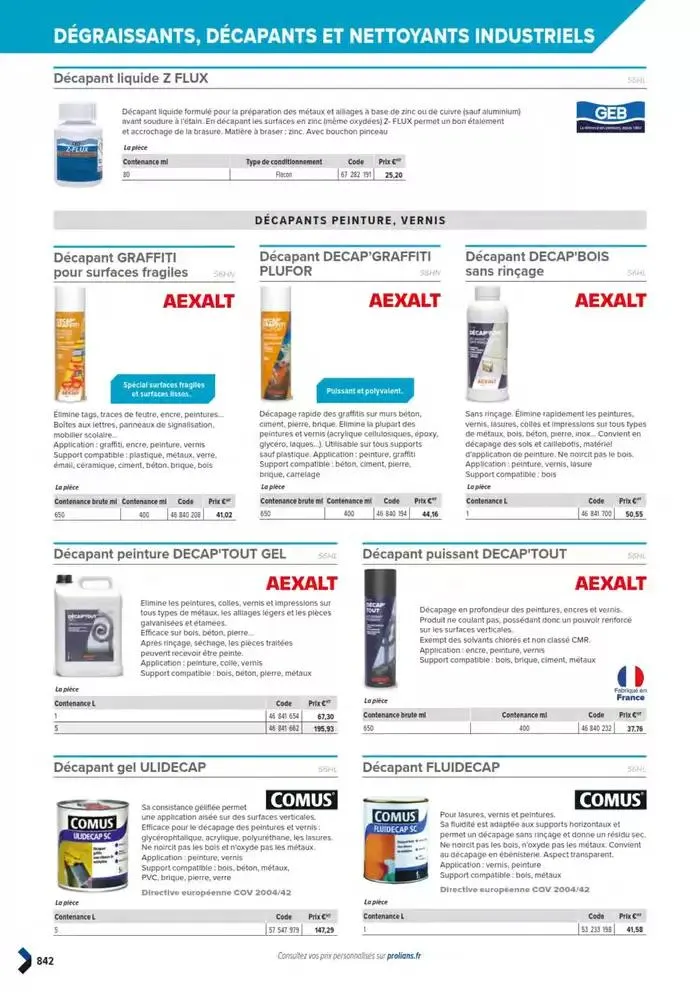 Catalogue général du 11 mars au 31 décembre 2025 - Catalogue page 844