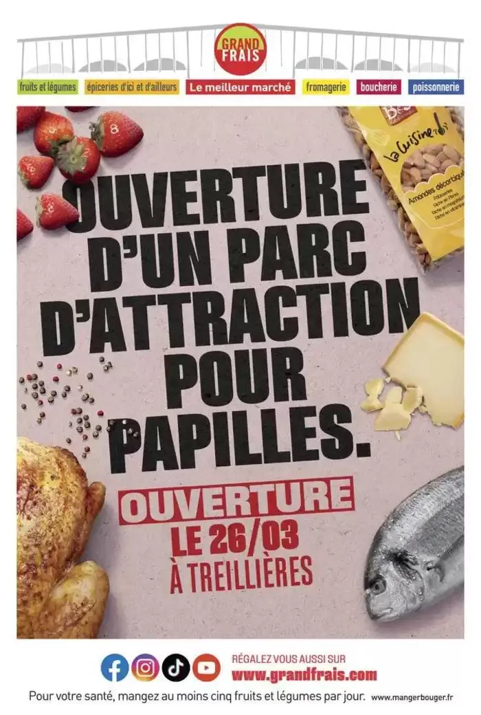 OUVERTURE D'UN PARC D'ATTRACTION POUR PAPILLES. du 27 mars au 6 avril 2025 - Catalogue page 1