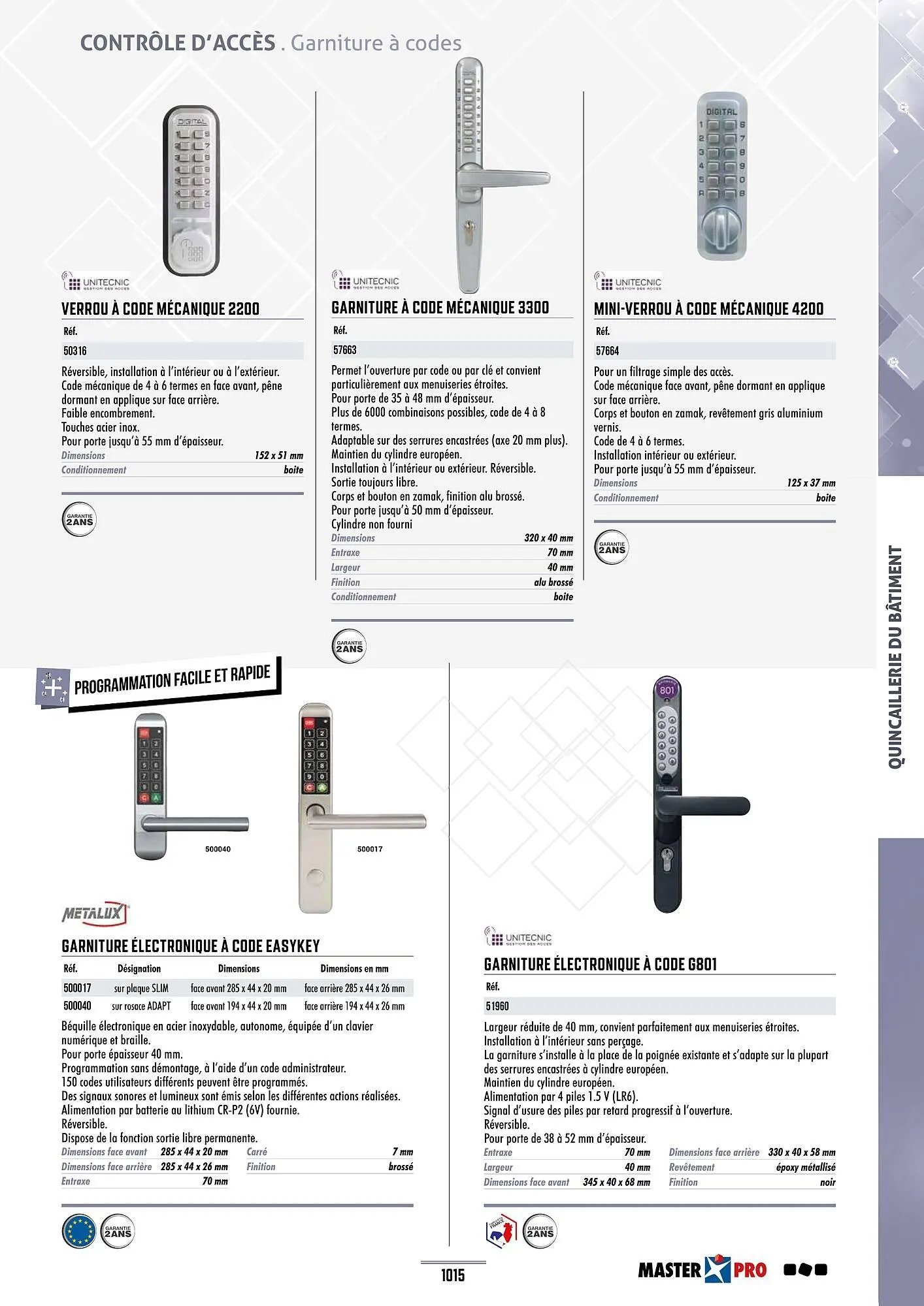 Catalogue Master Pro du 28 janvier au 30 décembre 2028 - Catalogue page 1019