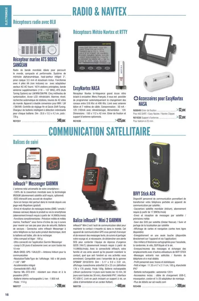 Catalogue Accastillage Diffusion 2025 du 1 janvier au 31 décembre 2025 - Catalogue page 18