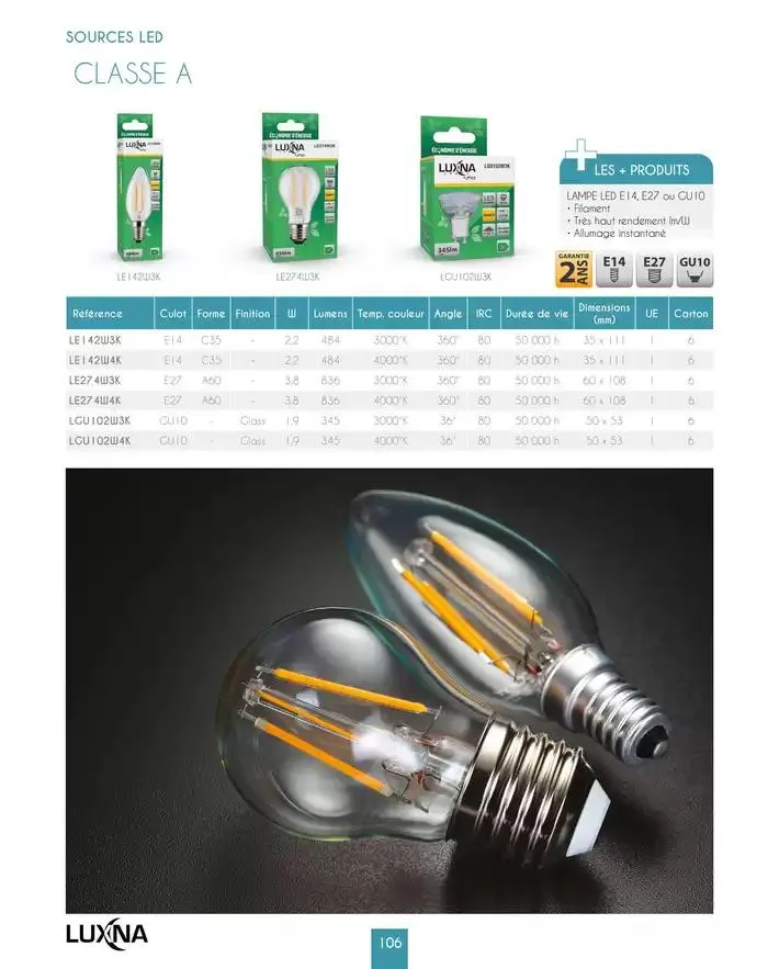 LUXNA 2025 du 1 janvier au 31 décembre 2026 - Catalogue page 108