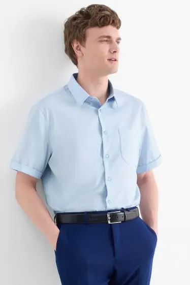 Business shirt - regular fit - kent collar - easy-iron