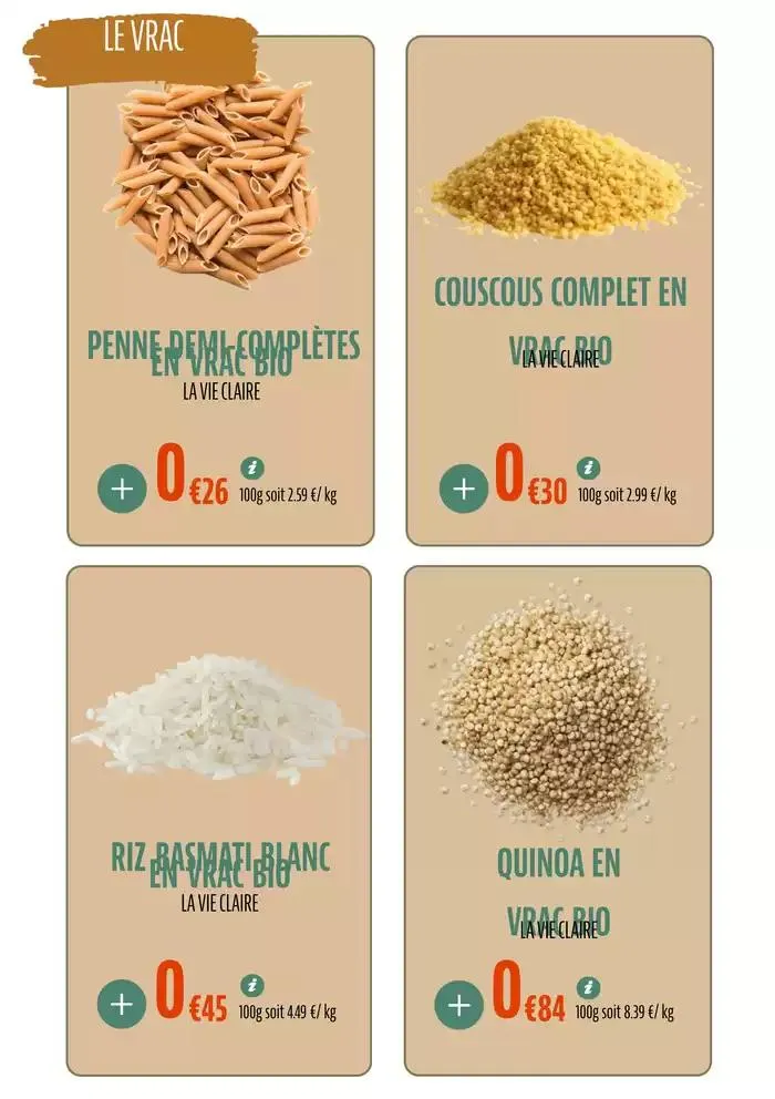 LES PETITS PRIX BIO du 11 mars au 31 décembre 2025 - Catalogue page 49