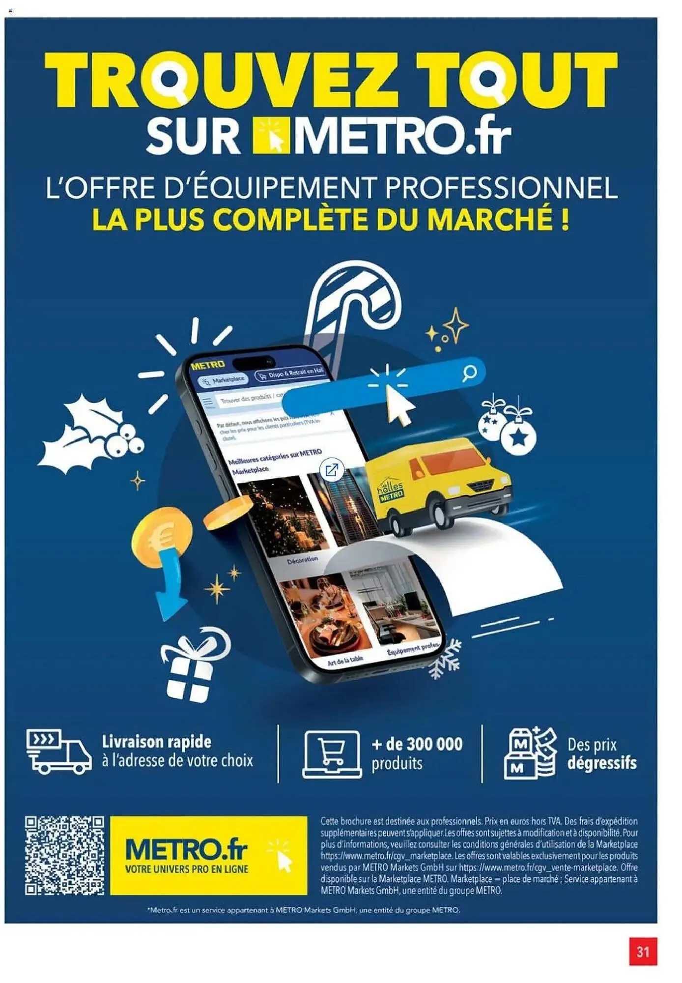 Catalogue METRO du 27 novembre au 31 décembre 2025 - Catalogue page 31