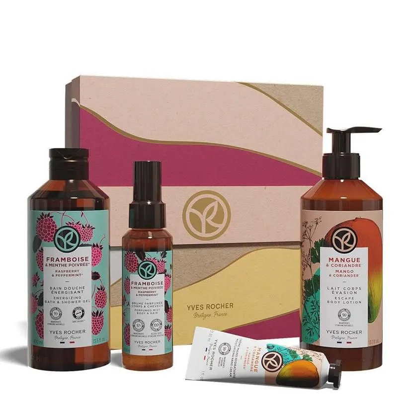 Coffret Soin – Framboise et Mangue