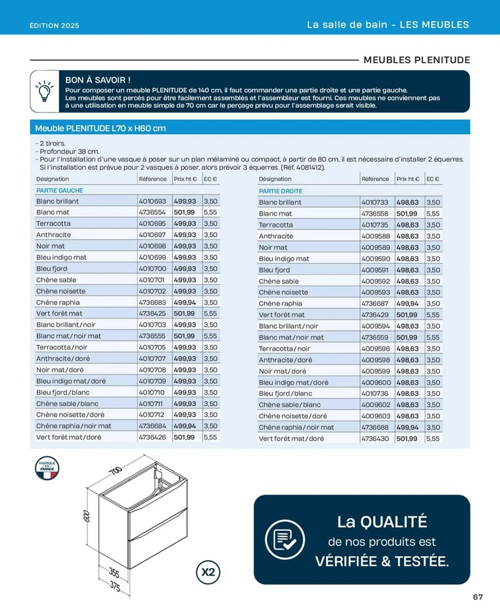 Catalogue Cedeo du 10 octobre au 31 décembre 2025 - Catalogue page 67