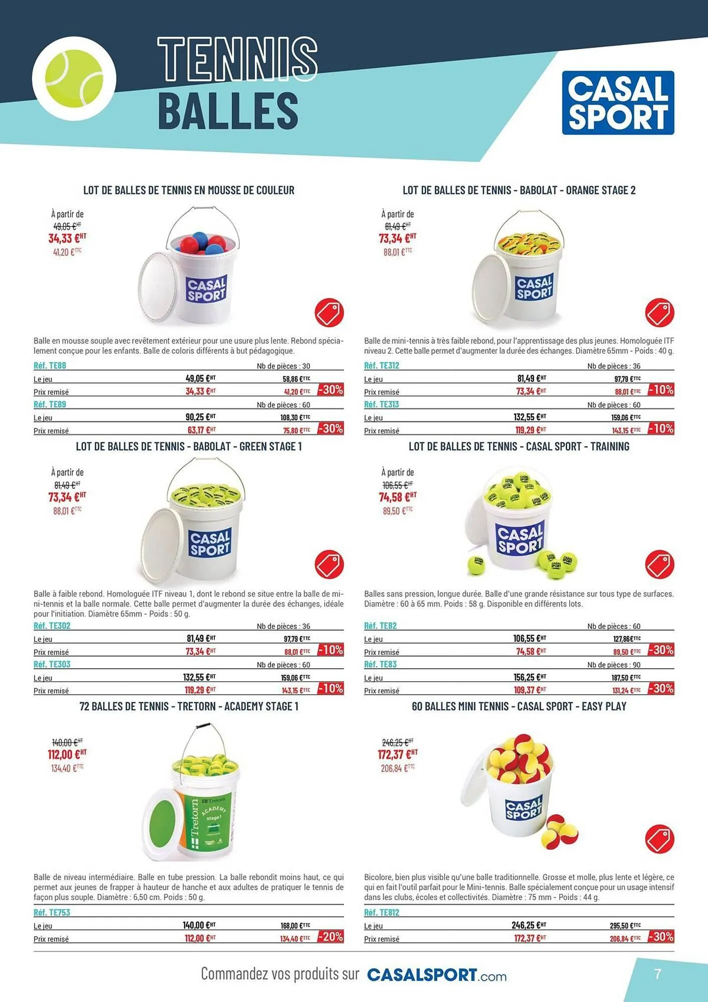 Catalogue Casal Sport du 30 avril au 31 décembre 2025 - Catalogue page 7