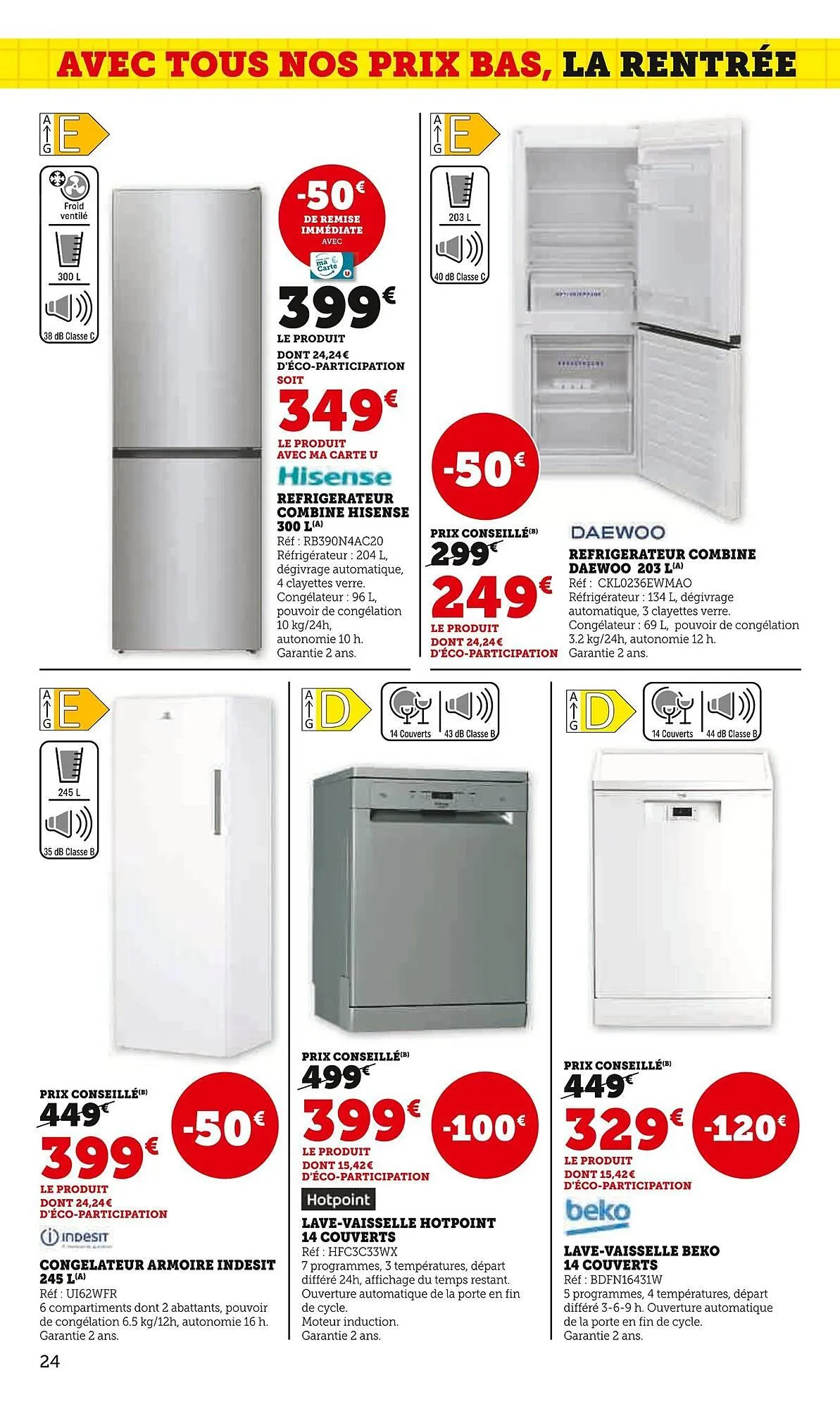 Catalogue Super U du 19 août au 7 septembre 2025 - Catalogue page 24