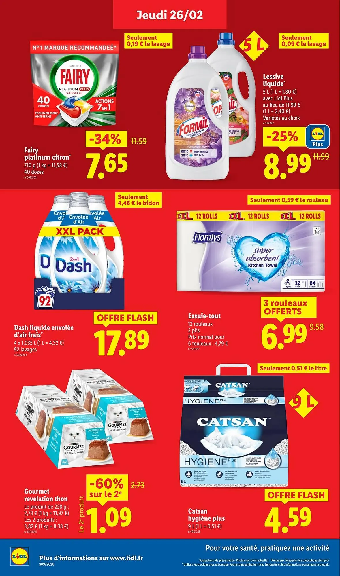 Catalogue Lidl du 26 février au 4 mars 2026 - Catalogue page 20