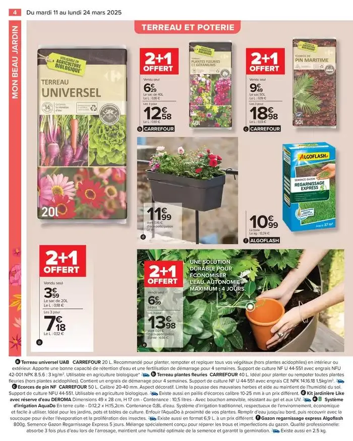 PROFITER ENFIN DE SON JARDIN du 11 mars au 24 mars 2025 - Catalogue page 6