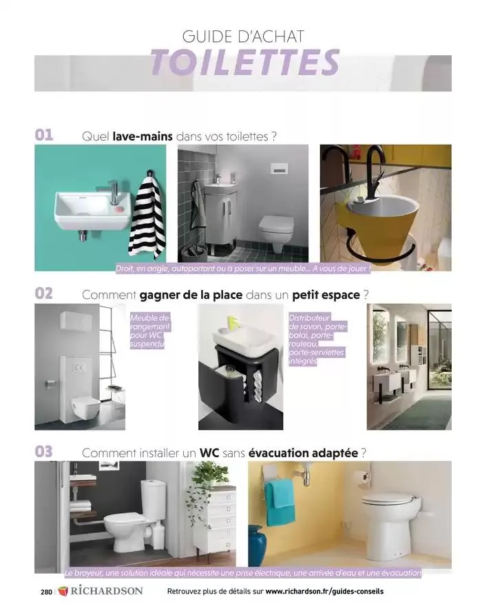 SALLE DE DE BAINS ET CARRELAGE 2025 du 11 avril au 31 décembre 2025 - Catalogue page 282