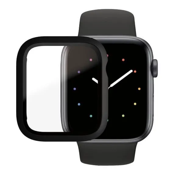 Protecteur d'écran en verre trempé PanzerGlass Full Body Apple Watch 4/5/6/SE (44 mm) noir