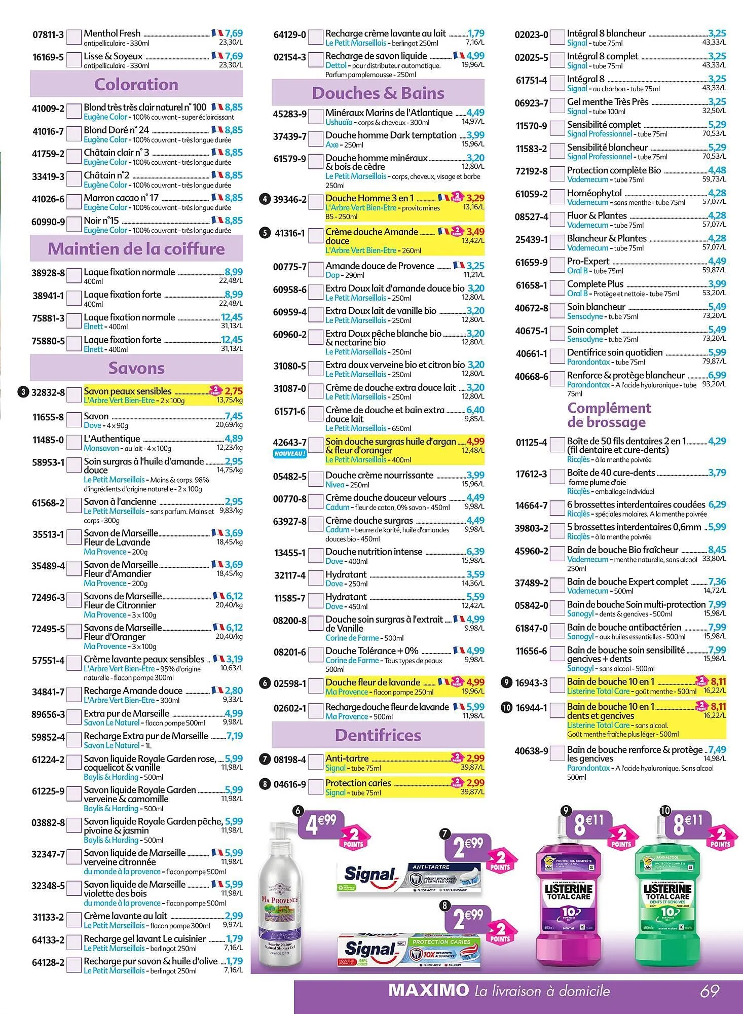 Catalogue Maximo du 5 août au 28 août 2025 - Catalogue page 69