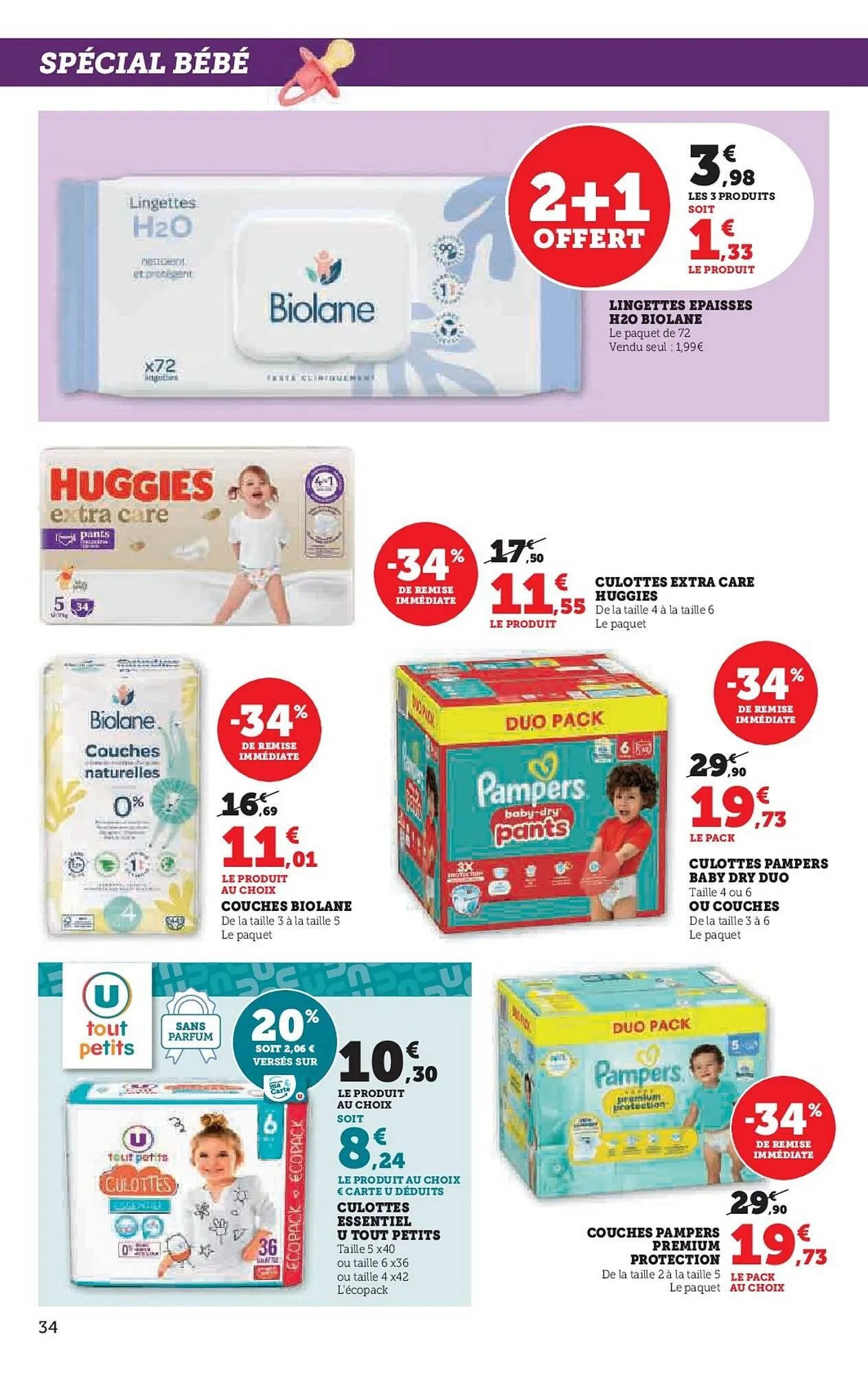 Catalogue Hyper U du 23 avril au 4 mai 2025 - Catalogue page 34