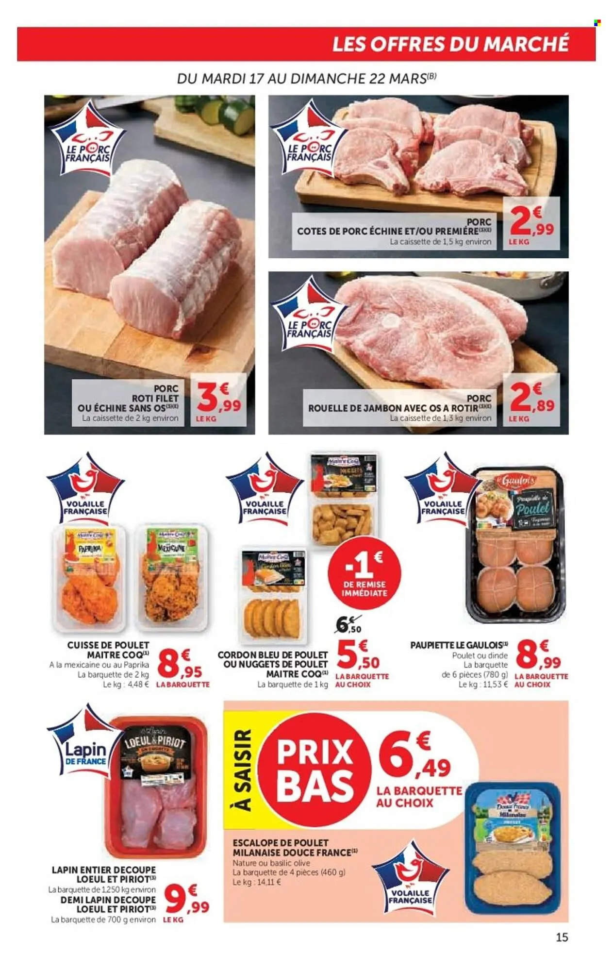 Catalogue Super U du 17 mars au 29 mars 2026 - Catalogue page 15