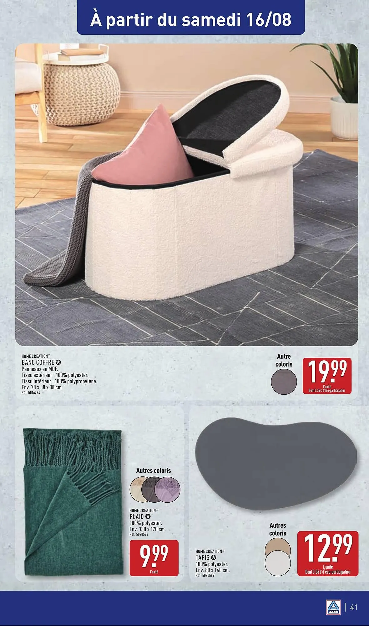 Catalogue ALDI du 12 août au 18 août 2025 - Catalogue page 43