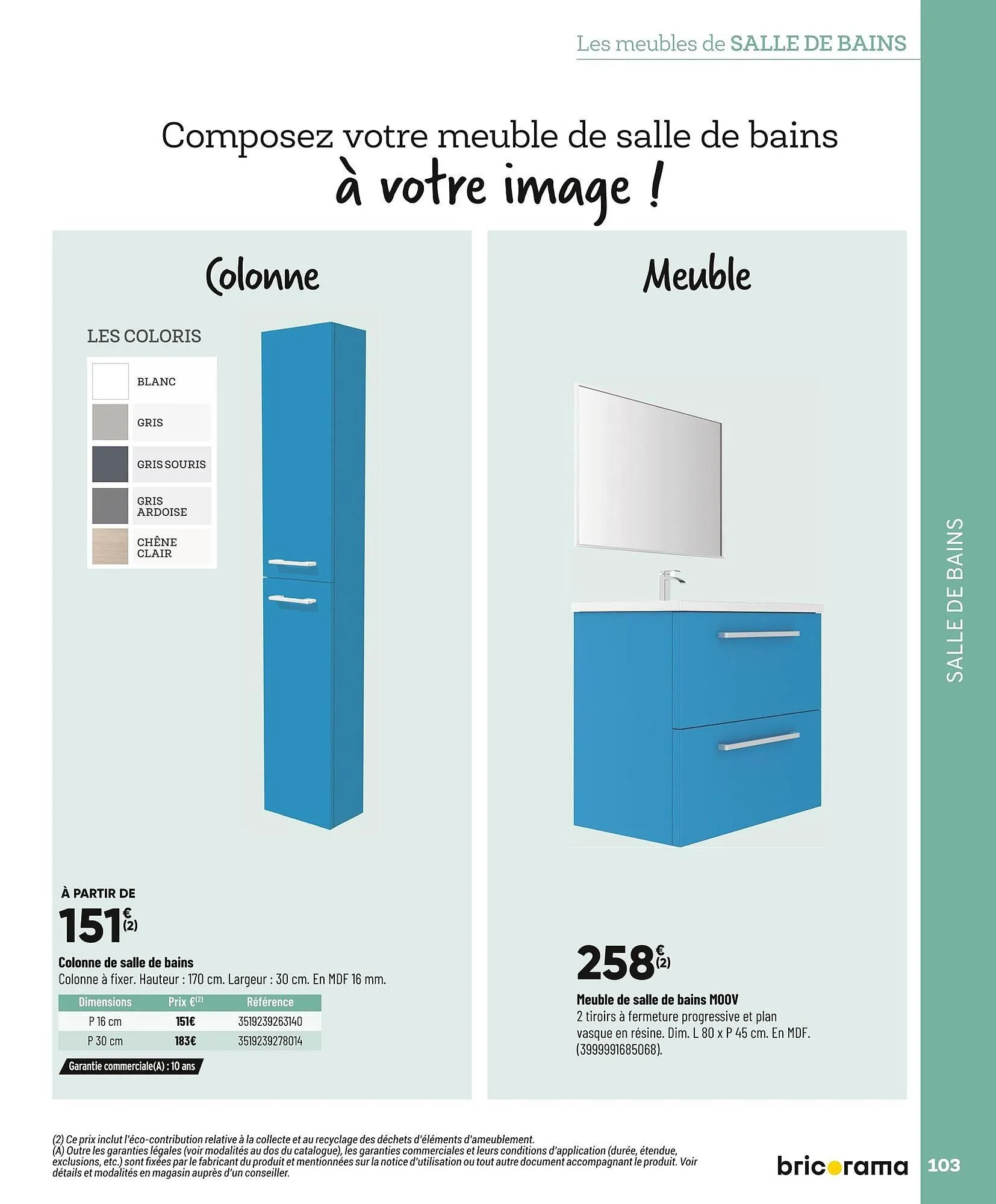 Catalogue Bricorama du 27 octobre au 7 décembre 2025 - Catalogue page 103