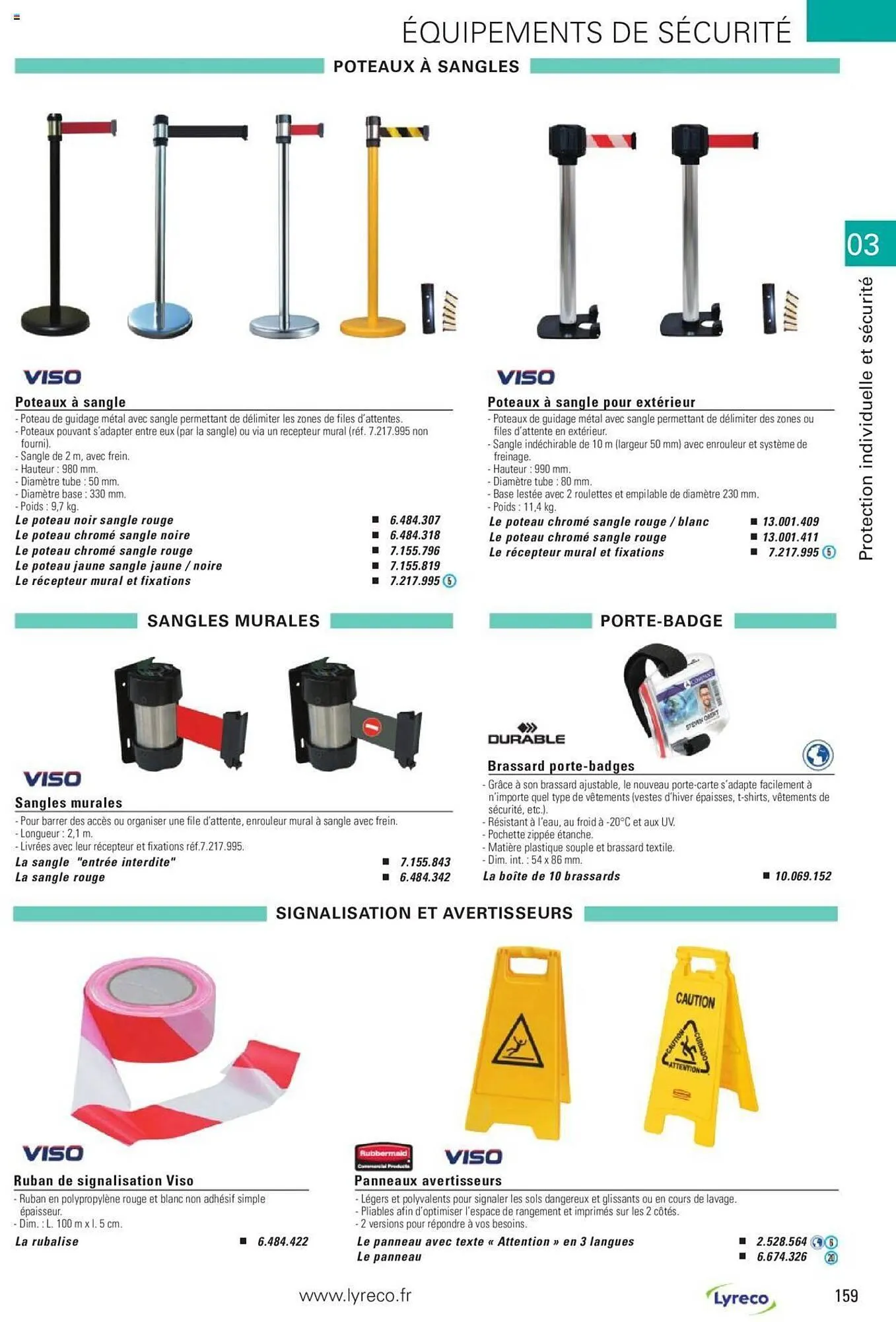 Catalogue Lyreco du 15 mai au 31 décembre 2023 - Catalogue page 159