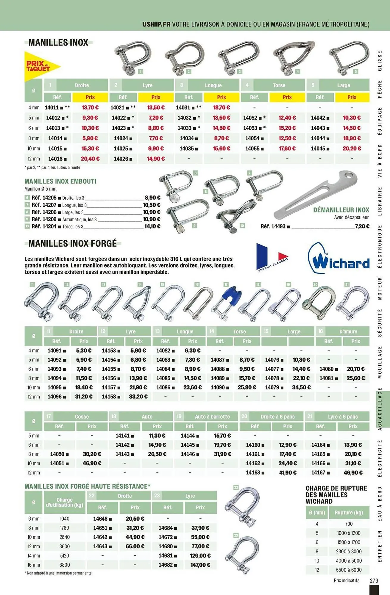 Catalogue Uship du 3 avril au 31 décembre 2026 - Catalogue page 279