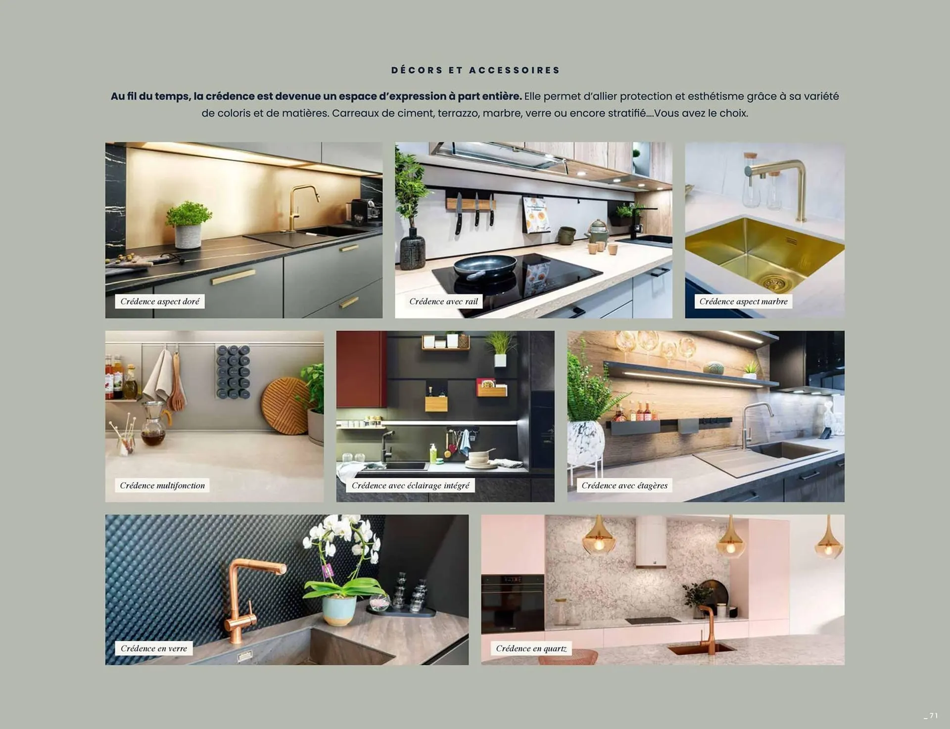 Cuisines Références Catalogue du 27 novembre au 29 mars 2026 - Catalogue page 59