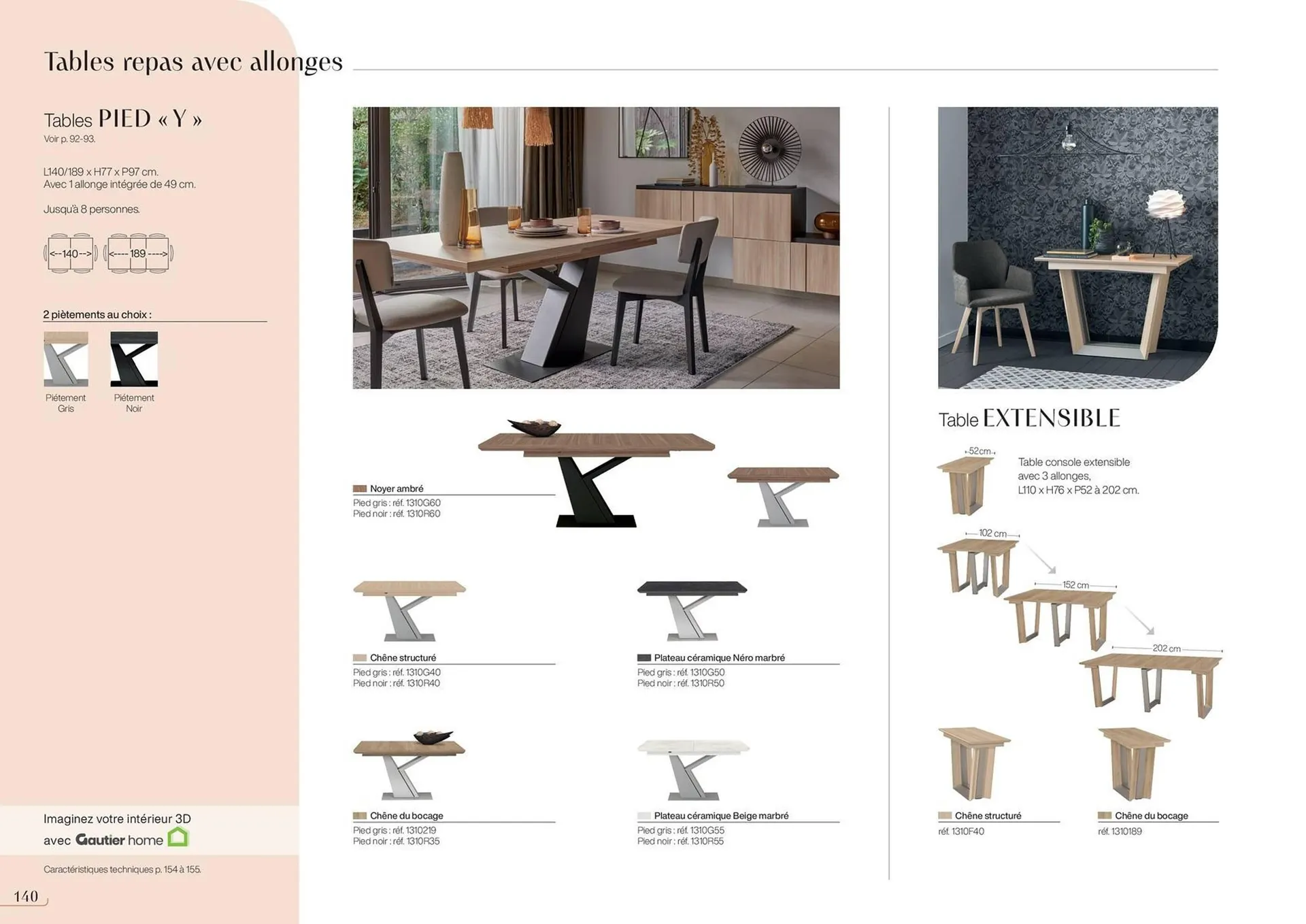 Catalogue Gautier du 19 septembre au 31 mai 2026 - Catalogue page 140