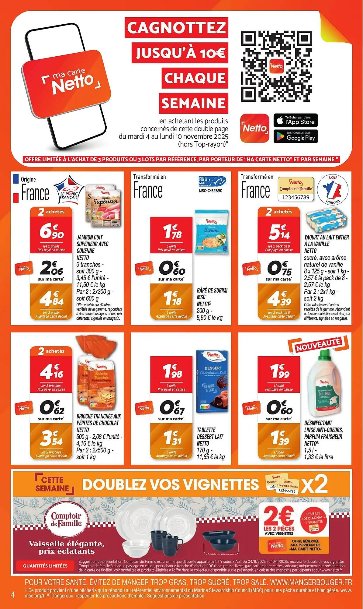 Catalogue Netto du 4 novembre au 10 novembre 2025 - Catalogue page 4
