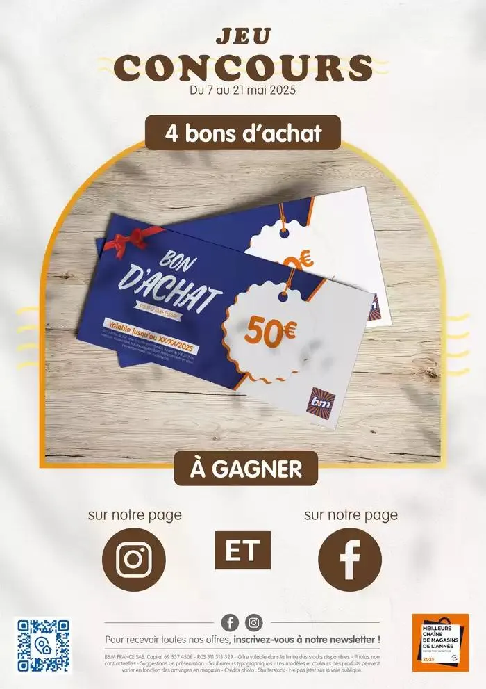 B&M, Oasis de Déco du 7 mai au 1 juillet 2025 - Catalogue page 12