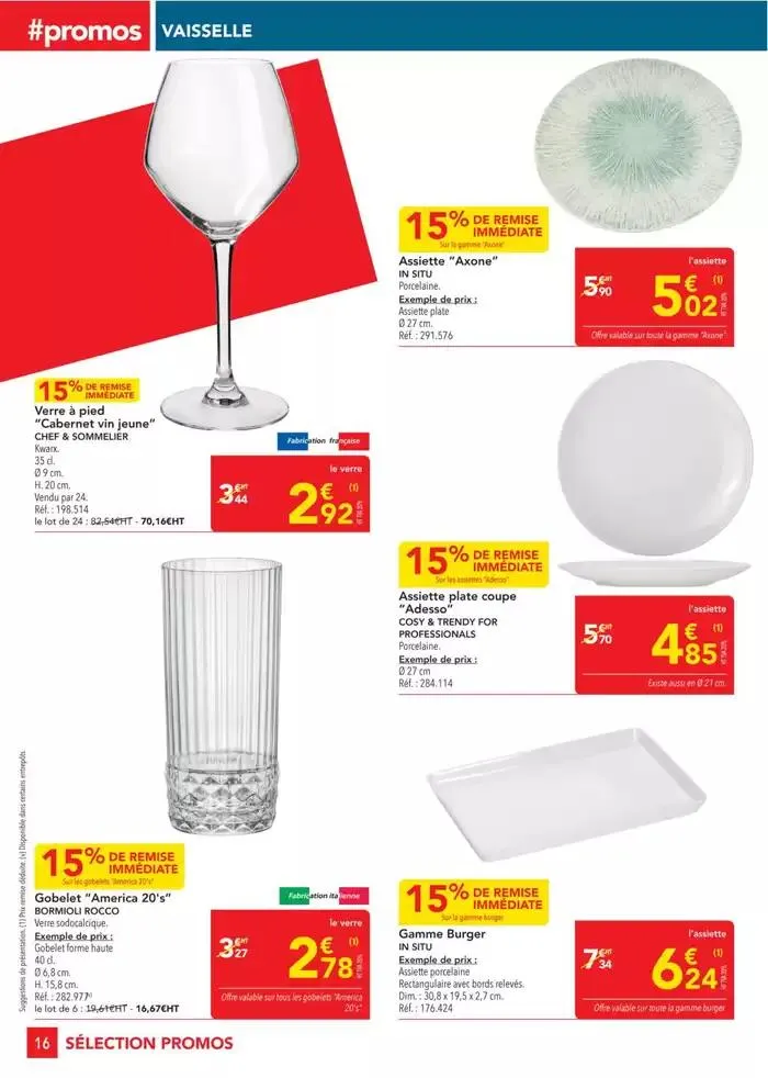 Metro #Sélection Promos Equipement du 28 février au 26 mars 2025 - Catalogue page 16