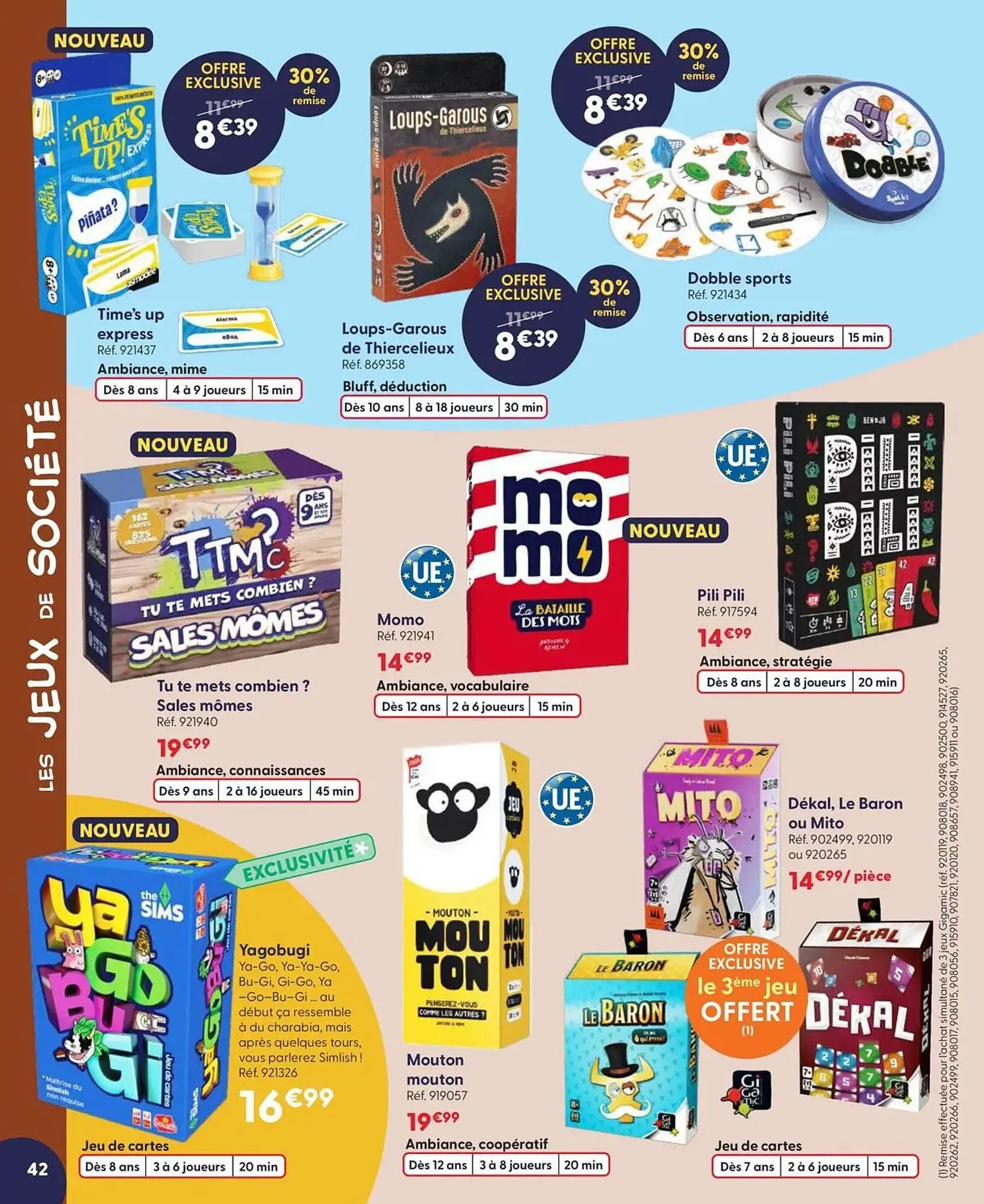 Catalogue La Grande Récré du 7 avril au 28 avril 2026 - Catalogue page 42