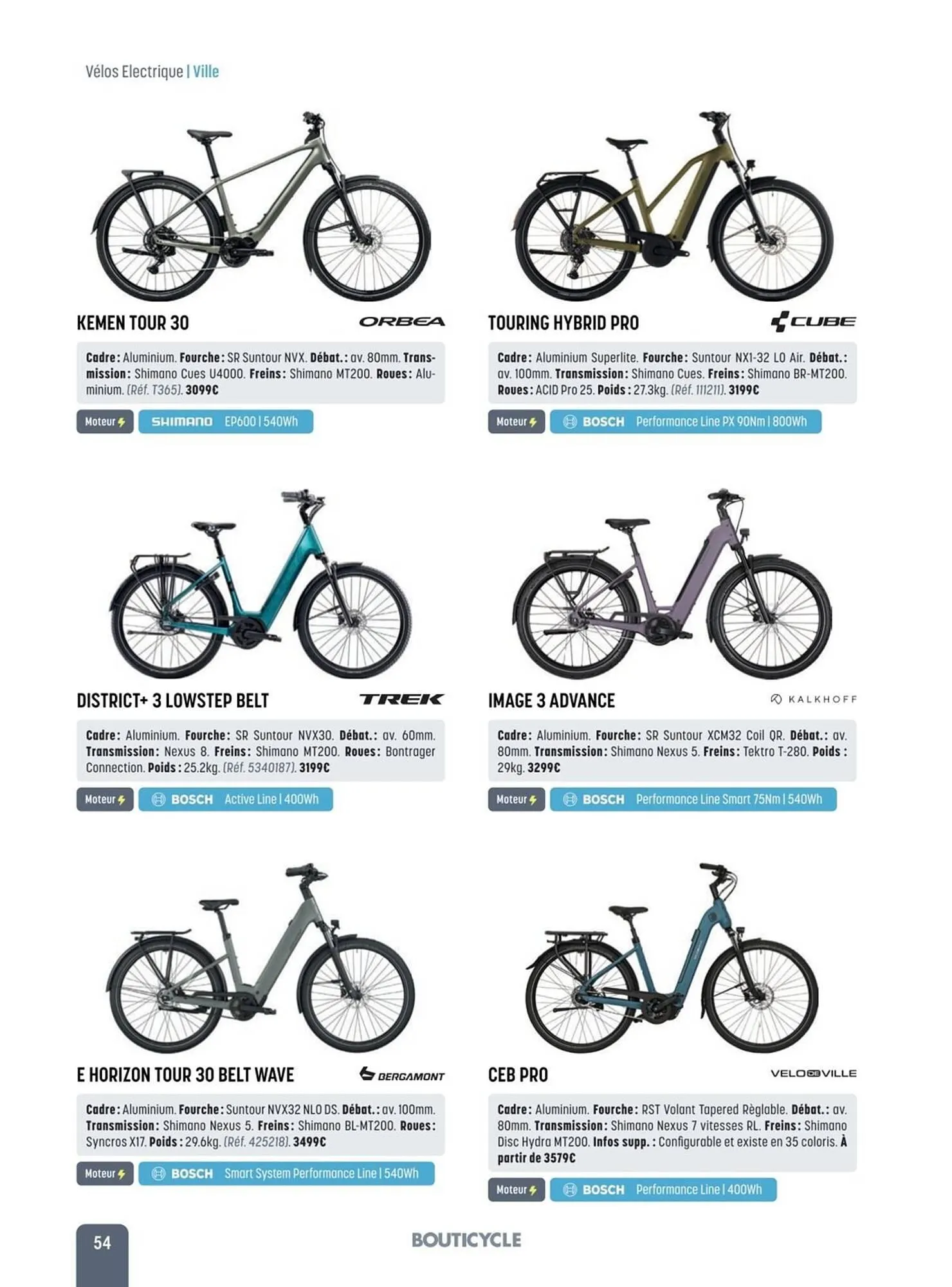 Catalogue Bouticycle du 27 janvier au 31 décembre 2026 - Catalogue page 54