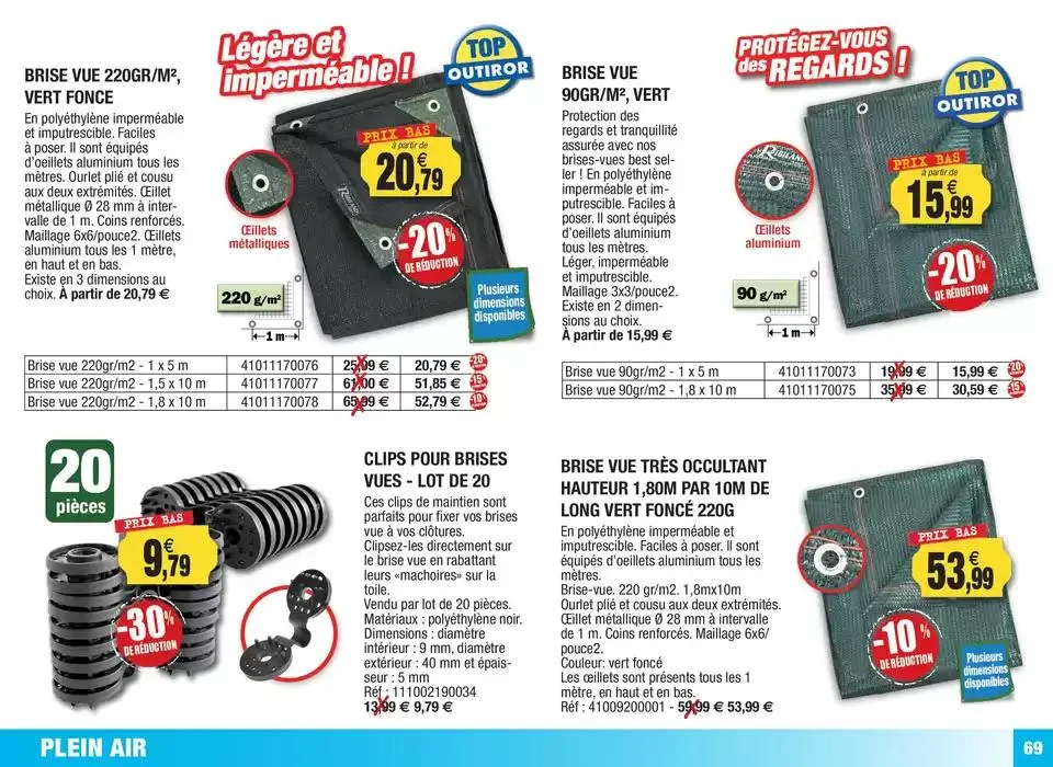 Arrivages de printemps du 6 février au 31 mai 2025 - Catalogue page 69