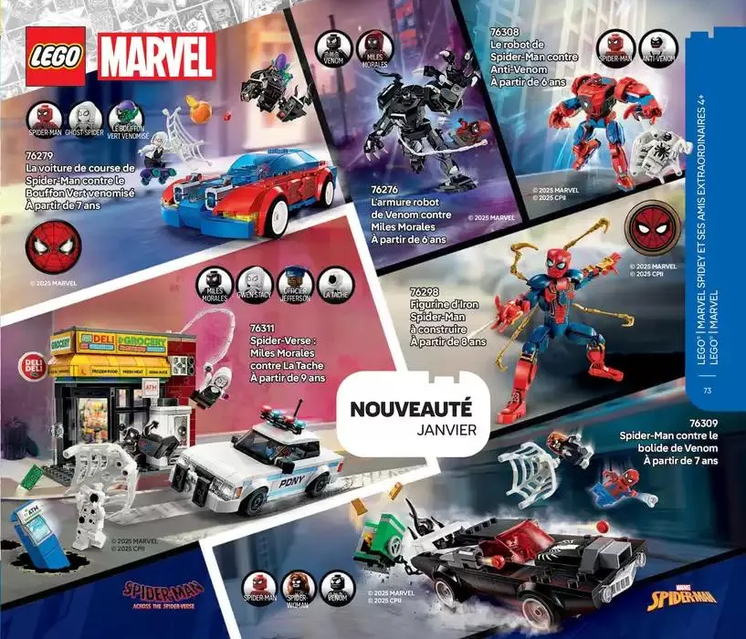 Janvier - Juin 2025 du 7 janvier au 30 juin 2025 - Catalogue page 73