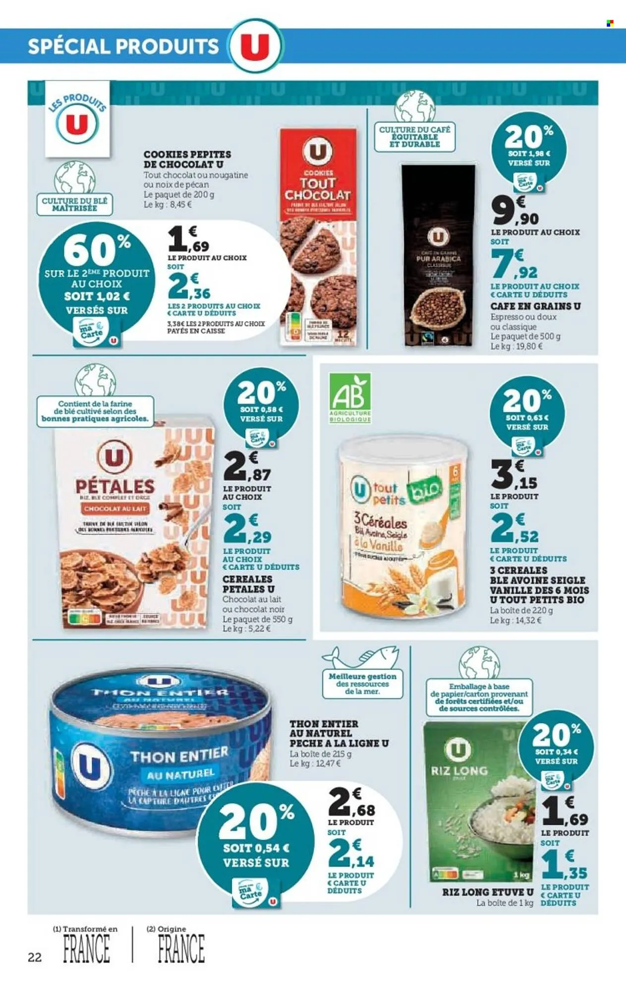 Catalogue Super U du 29 avril au 11 mai 2025 - Catalogue page 22