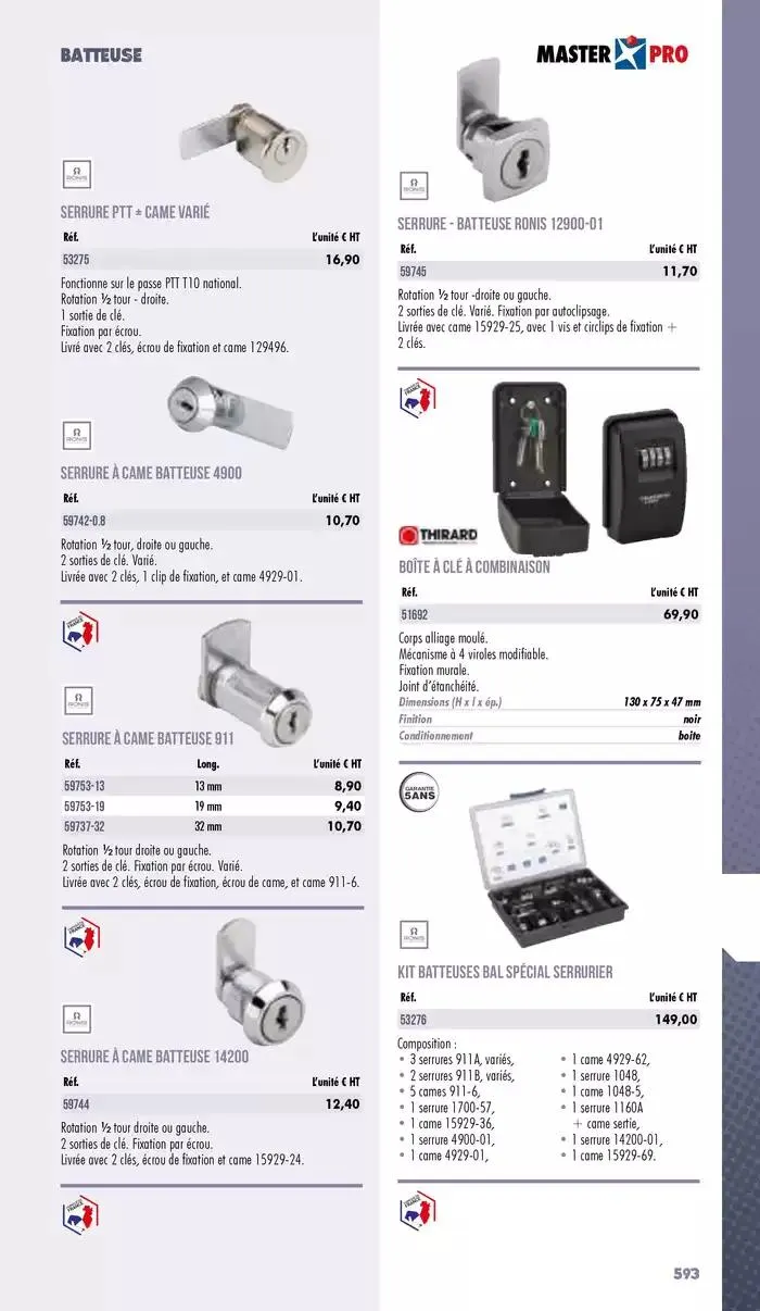 Essentiel Industrie 2025 du 3 janvier au 31 décembre 2025 - Catalogue page 595