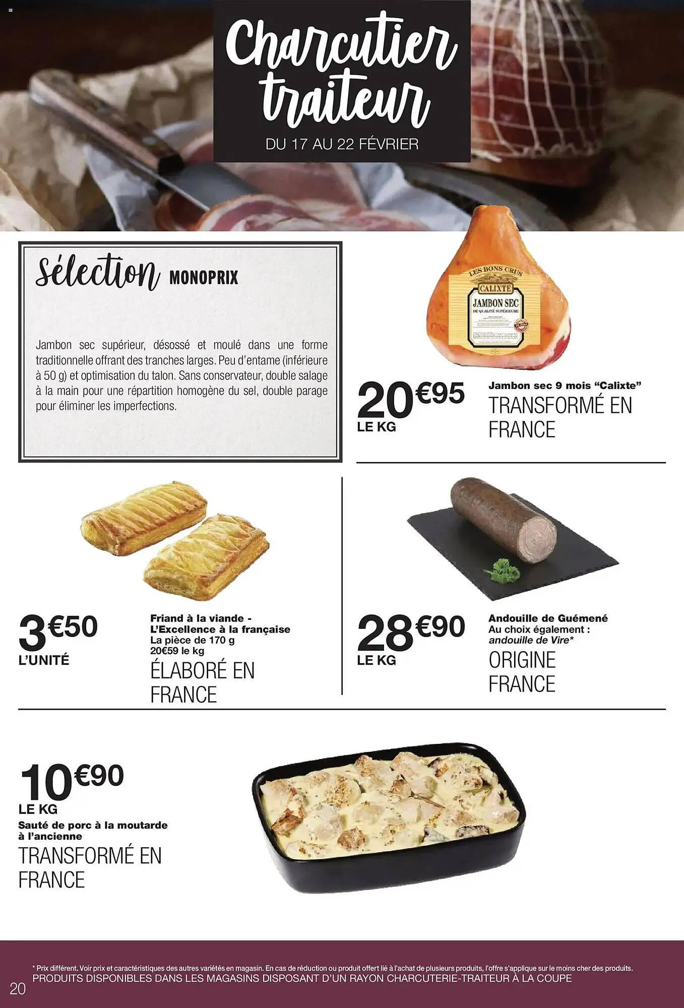 Catalogue Monoprix du 17 février au 1 mars 2026 - Catalogue page 20