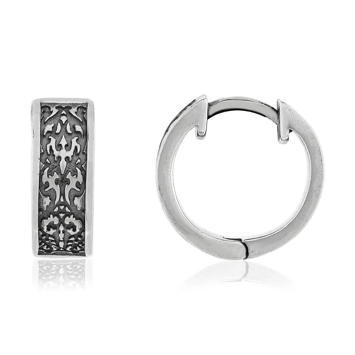 Créole à l'unité argent 925