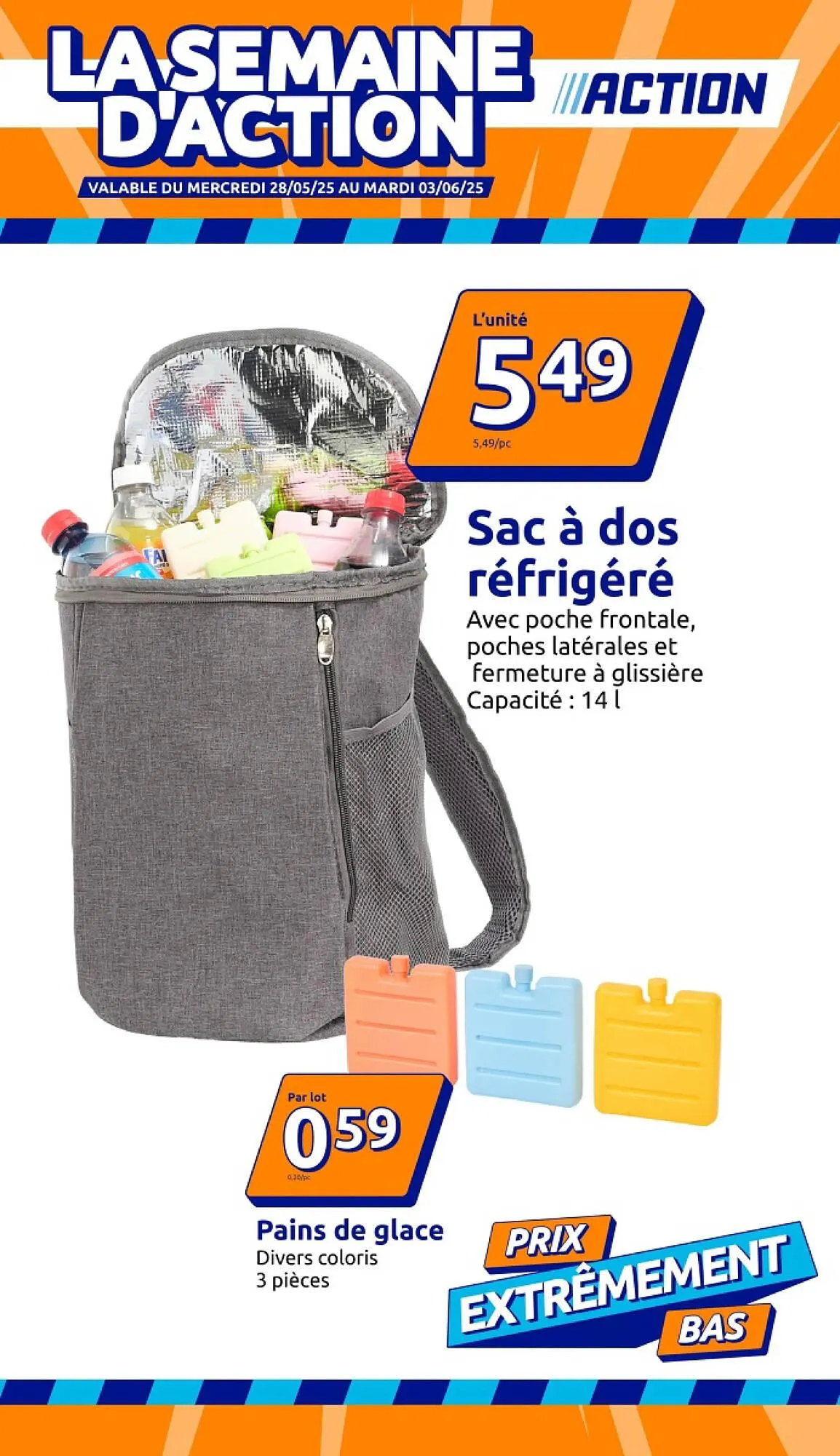 Catalogue Action du 28 mai au 3 juin 2025 - Catalogue page 1