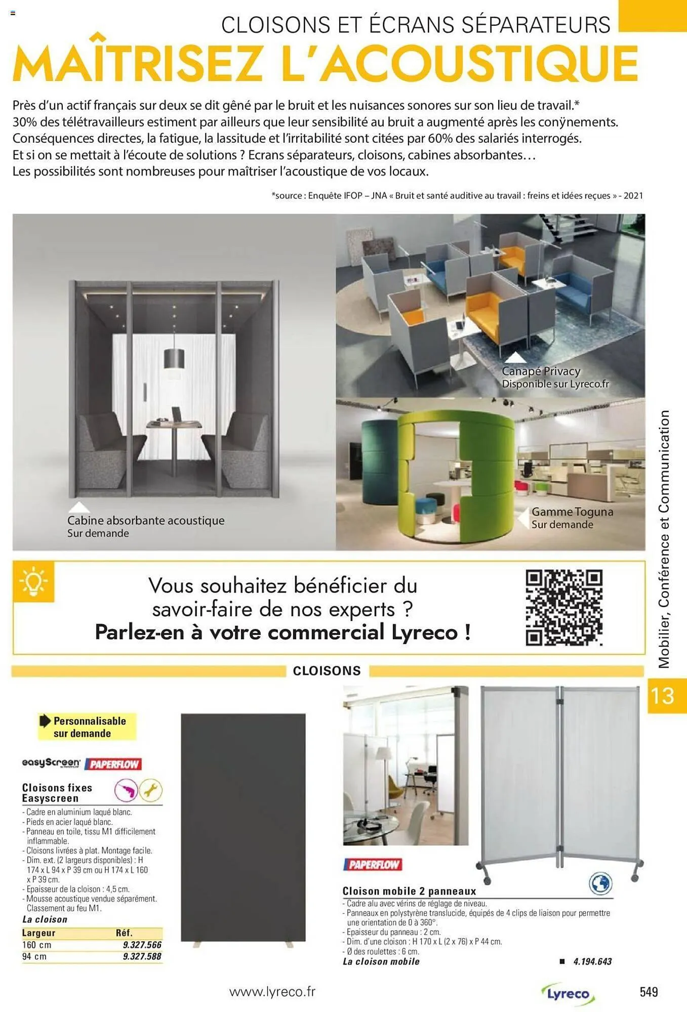 Catalogue Lyreco du 15 mai au 31 décembre 2023 - Catalogue page 549
